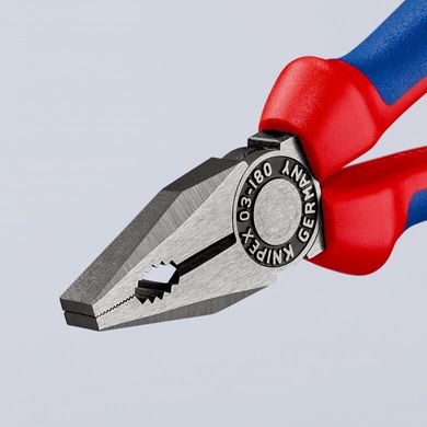 Combination pliers 180 mm 03 02 180 KNIPEX