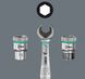 Set of face heads 3/8 "with the fixing function with a belt Belt B 1 Zyklop 05003970001 Wera
