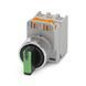 Switch with backlight for 3 poles, return, set, contact 2NO+LED green PHT22-S3RD-GN/PT20/GN 1108439 Phoenix Contact