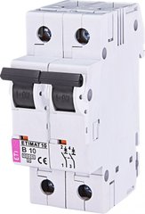 Автоматичний вимикач ETIMAT 10 2p B 10А (10 kA) 2123714 ETI