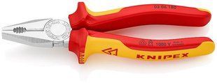 Плоскогубці комбіновані 180 мм VDE 03 06 180 KNIPEX