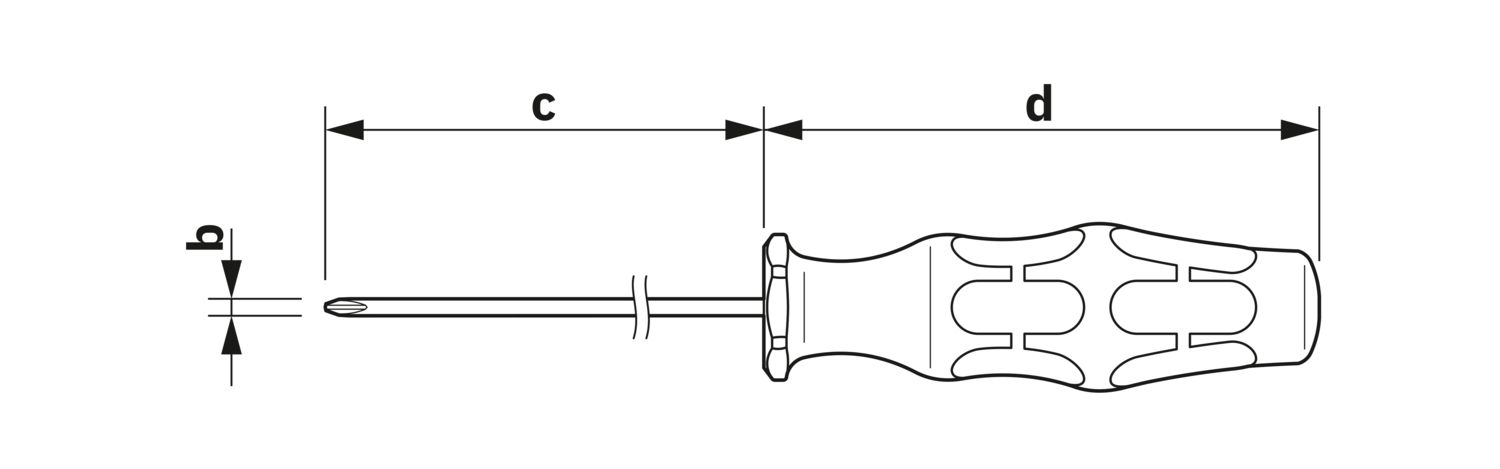 Отвертка VDE, Plus-Minus PZH / шлиц SF-PZSL 1-80 1212556 Phoenix
